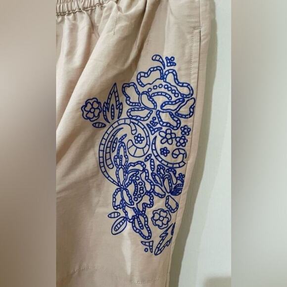Free People Baller Embroidered Pants. NWOT - Picture 11 of 11
